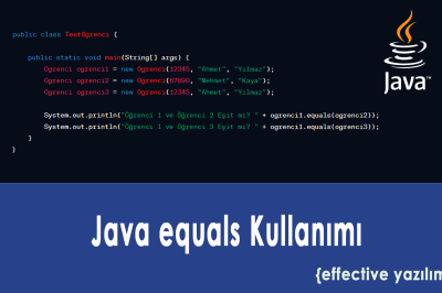 Java equals Yöntemi Kullanımı: Nesne Karşılaştırma Kontrolü
